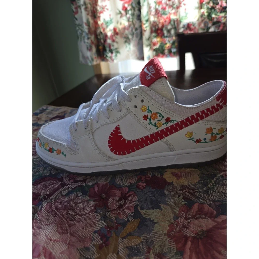 Nike SB Dunk Low Decon N7 Opti Yellow University Red - FD6951-700 Size 7.5